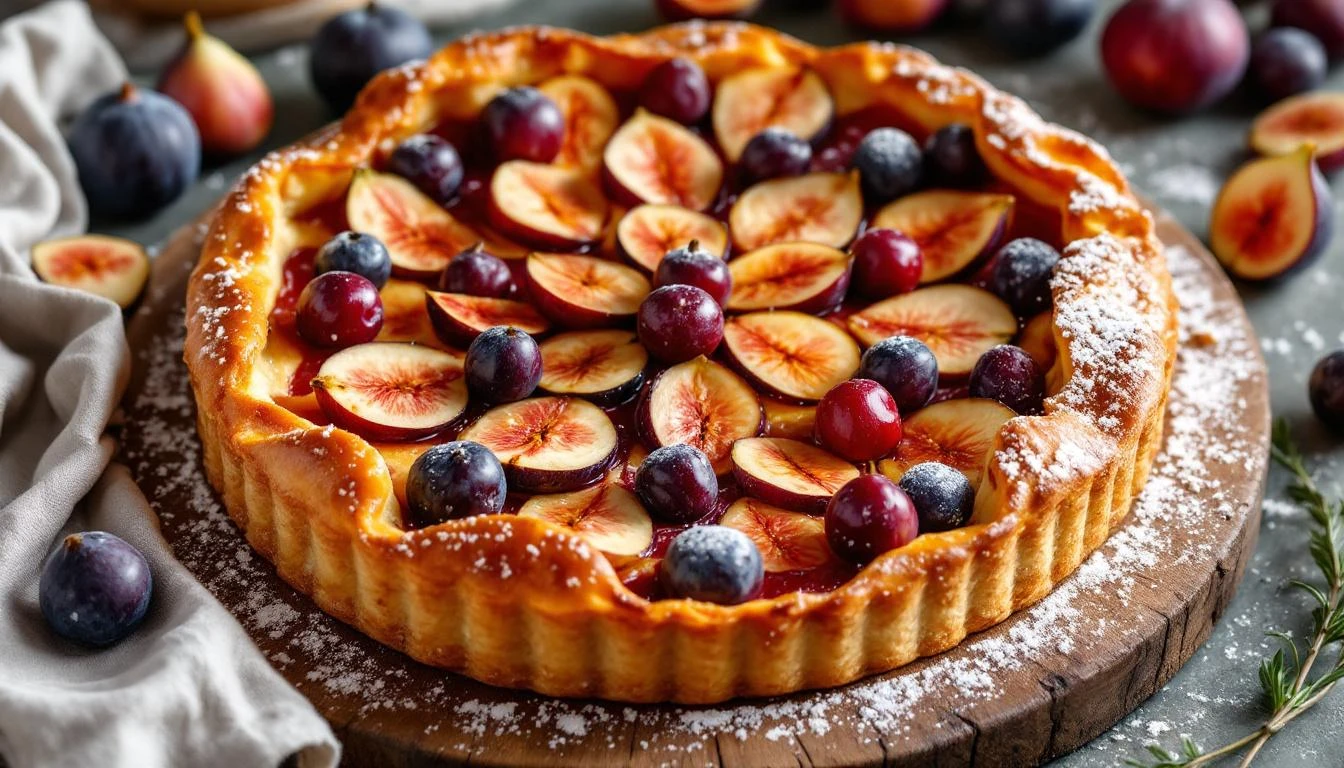 Tarte aux figues de ma grand-mère : Recette simple inratable