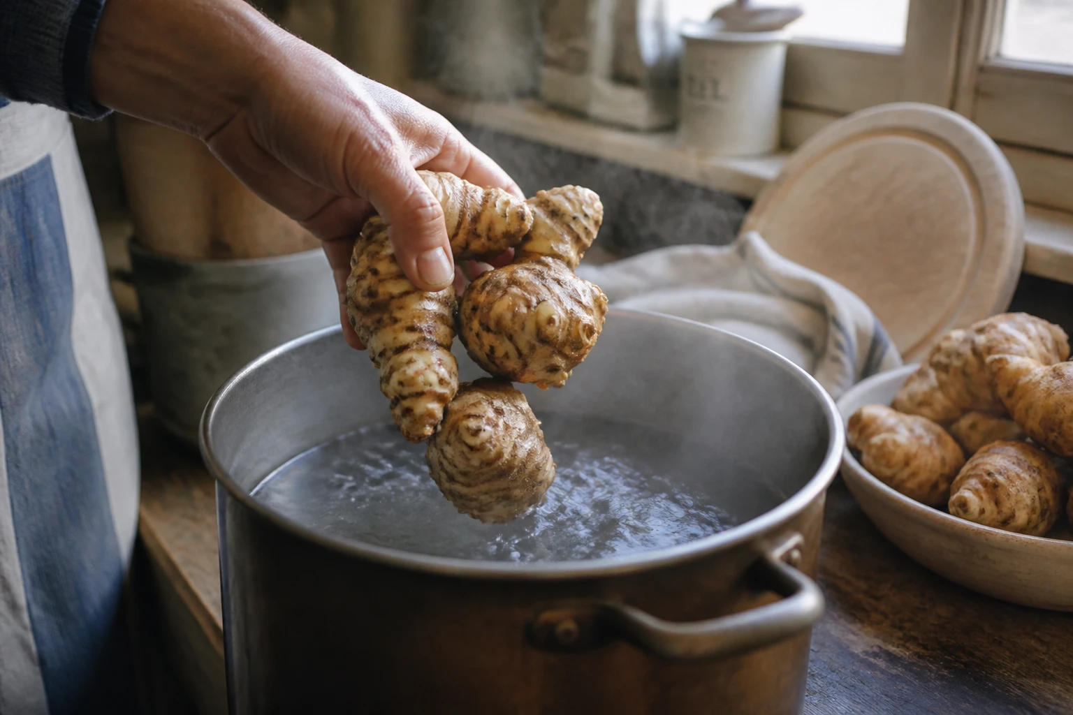 Cuisson topinambour à l&rsquo;eau : temps et astuces pour réussir