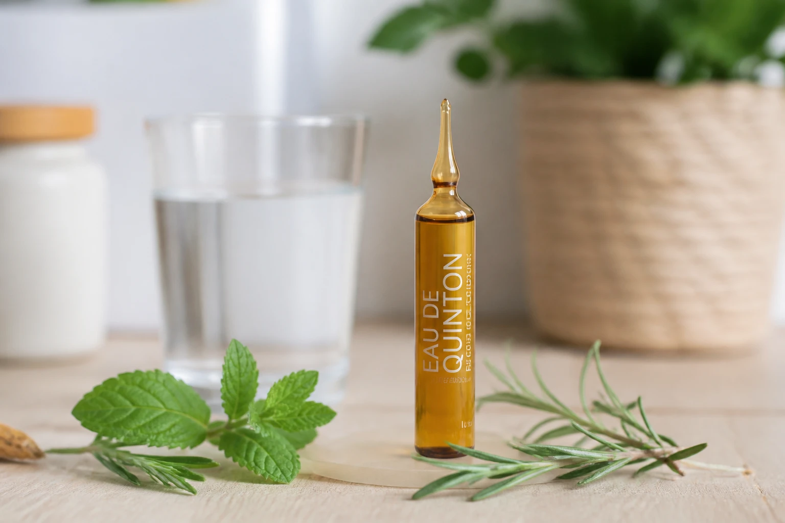 Eau de Quinton et foie : effets, posologie et précautions