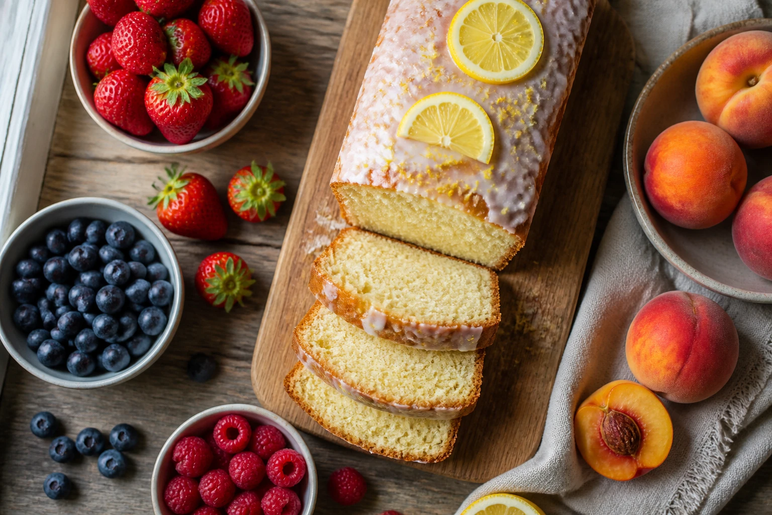 Quel gâteau léger servir avec une salade de fruits ?