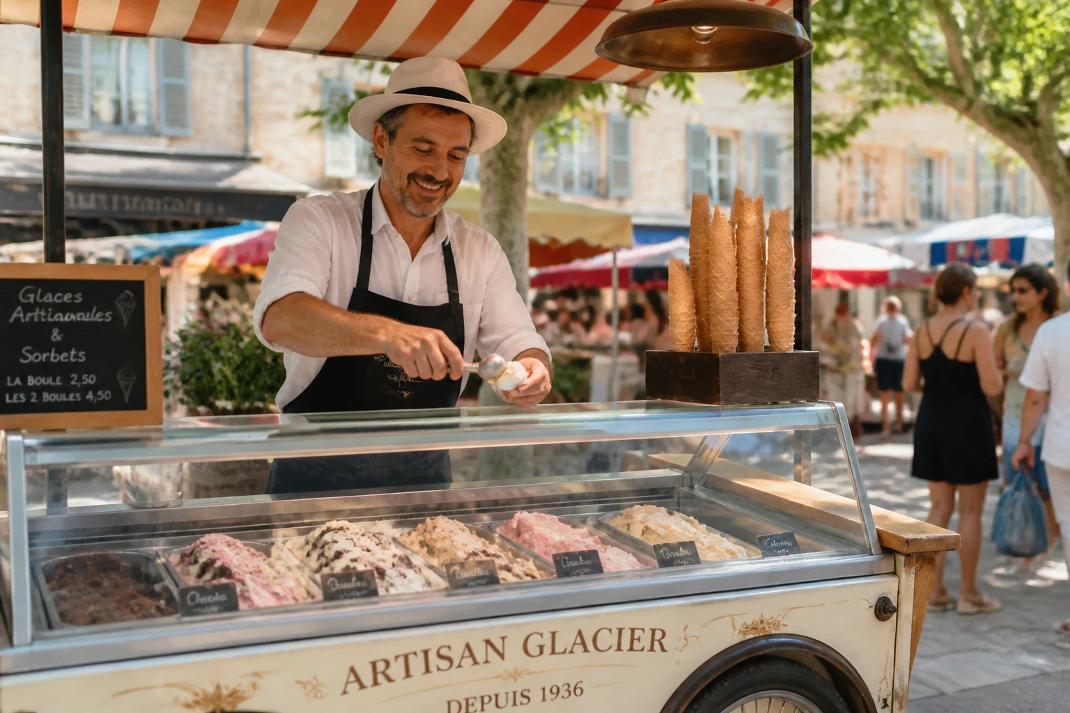 Marchand de glaces ambulant : guide pratique pour se lancer