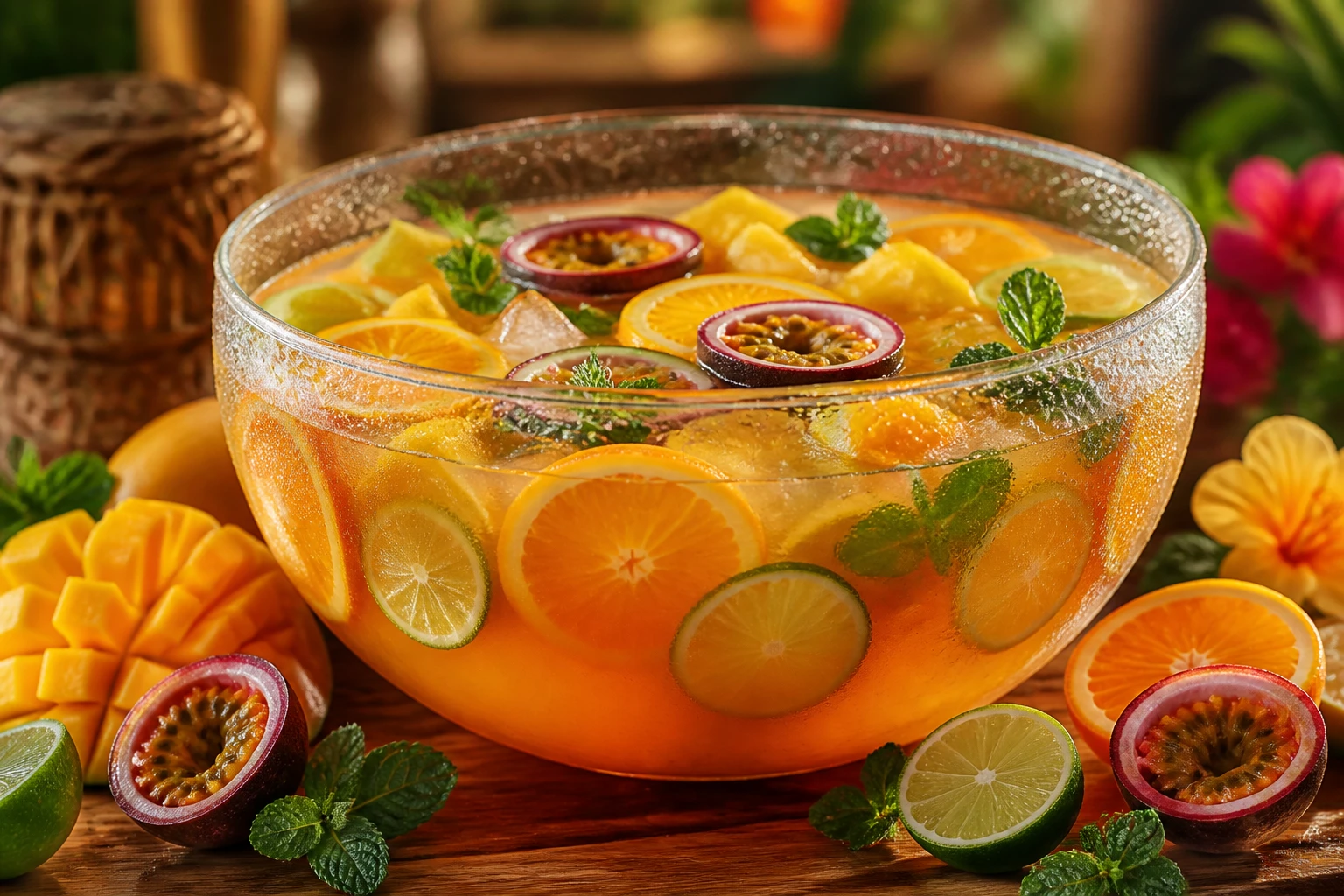 Punch pour 50 personnes : recette, quantités et budget