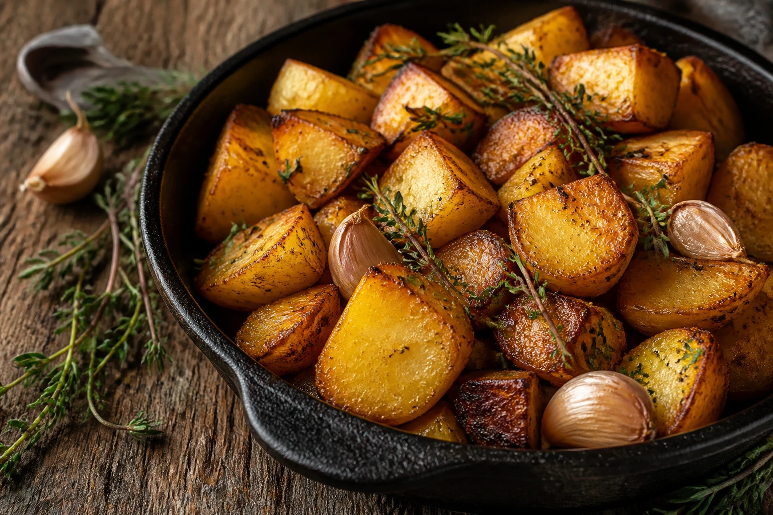 Pommes de terre au four croustillantes : les gestes de ma grand-mère