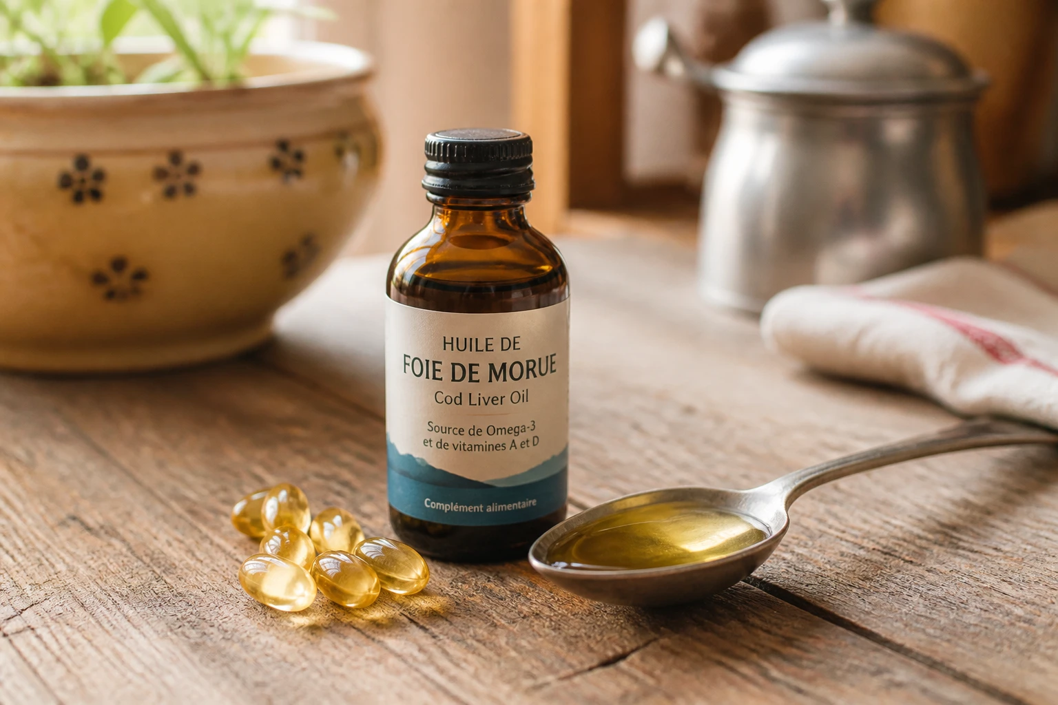Huile de foie de morue : bienfaits, posologie et dangers