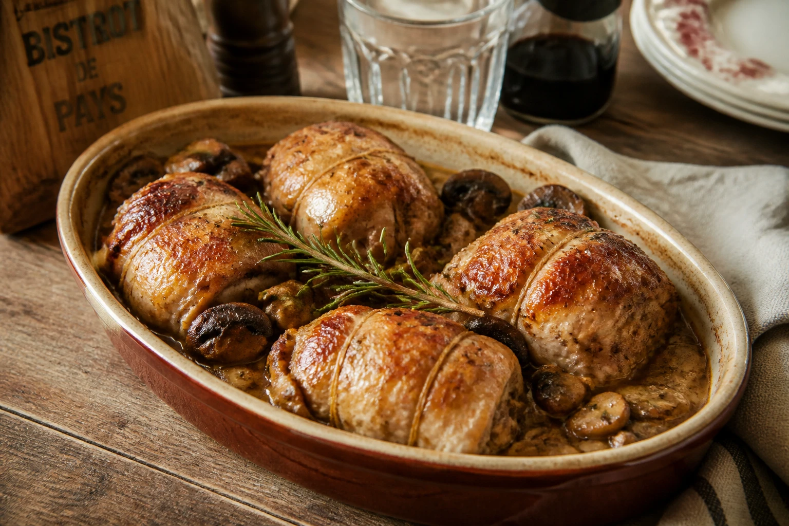 Paupiette de porc au four : la recette qui ne rate jamais