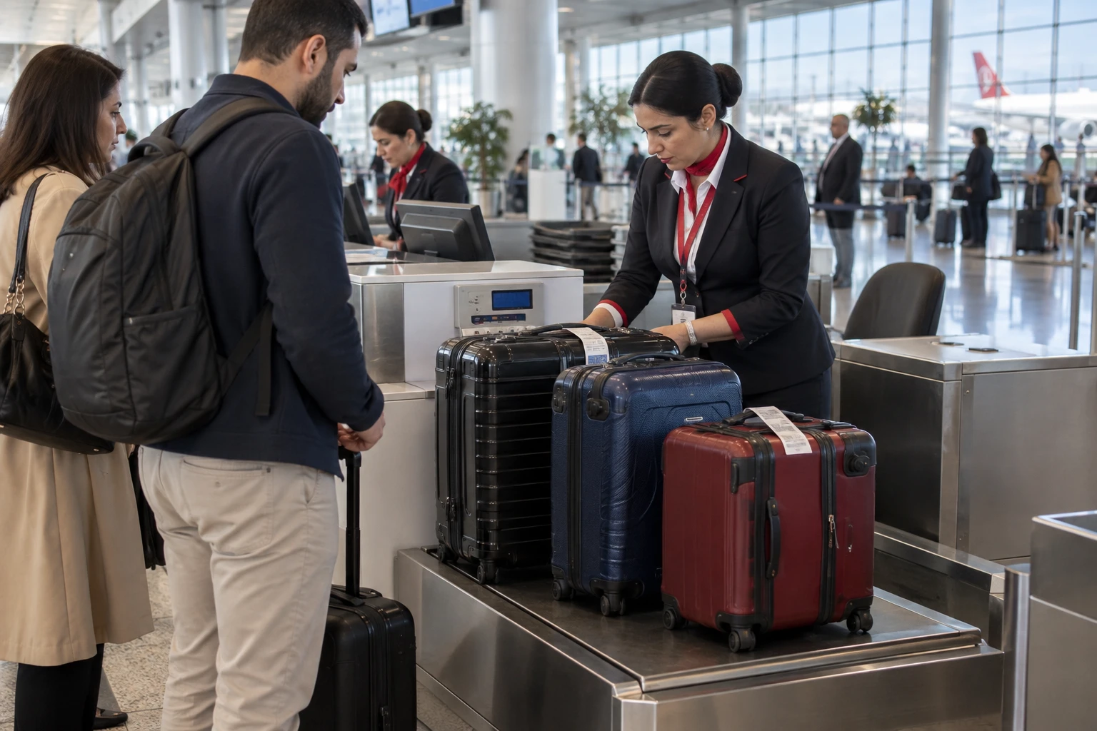 Bagages en soute Air Algérie : franchise, poids et tarifs