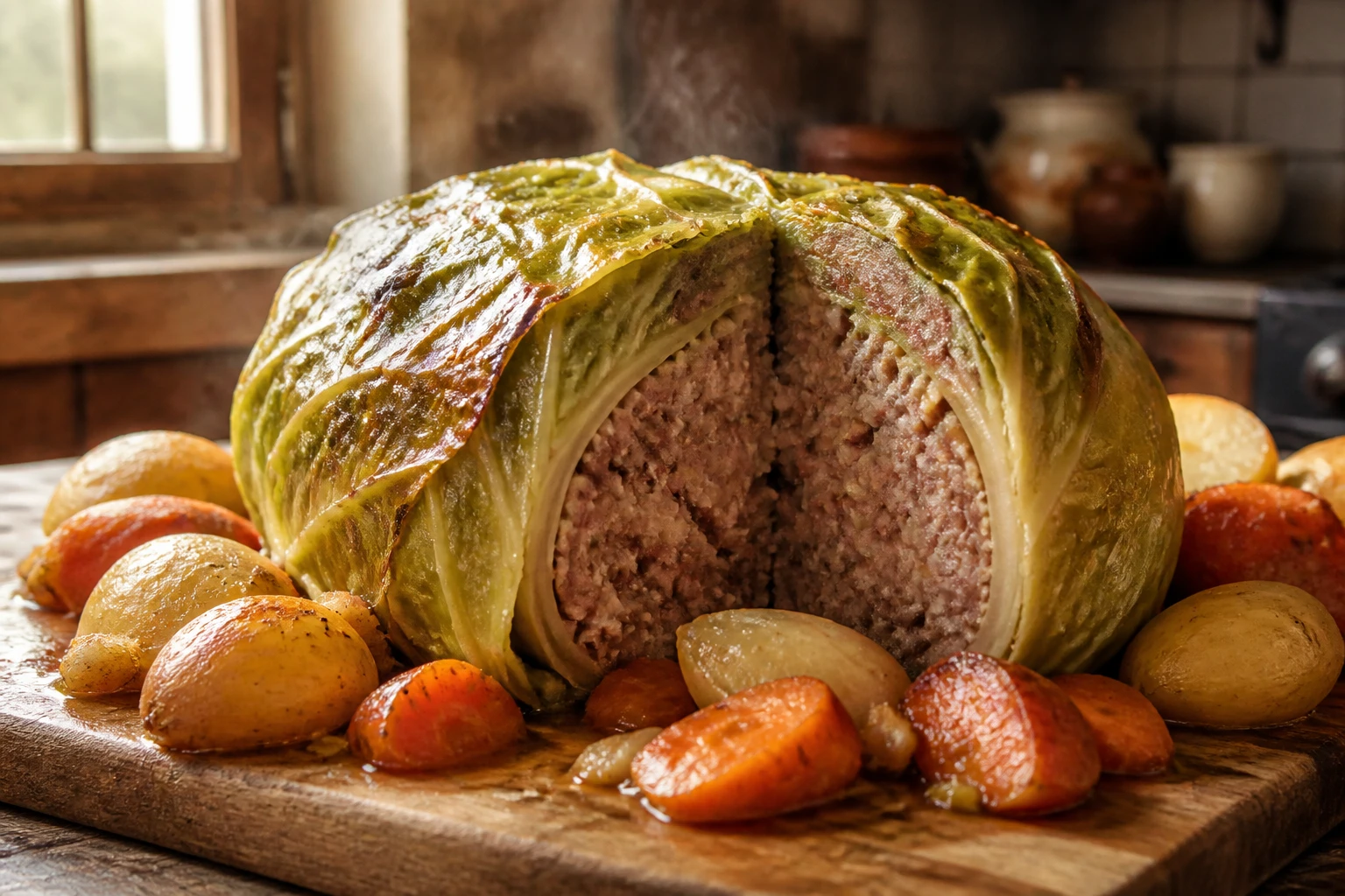 Le chou farci de ma grand-mère, la vraie recette d&rsquo;antan