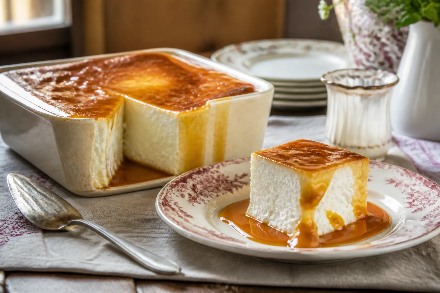 Île flottante : la recette de ma grand-mère, en terrine